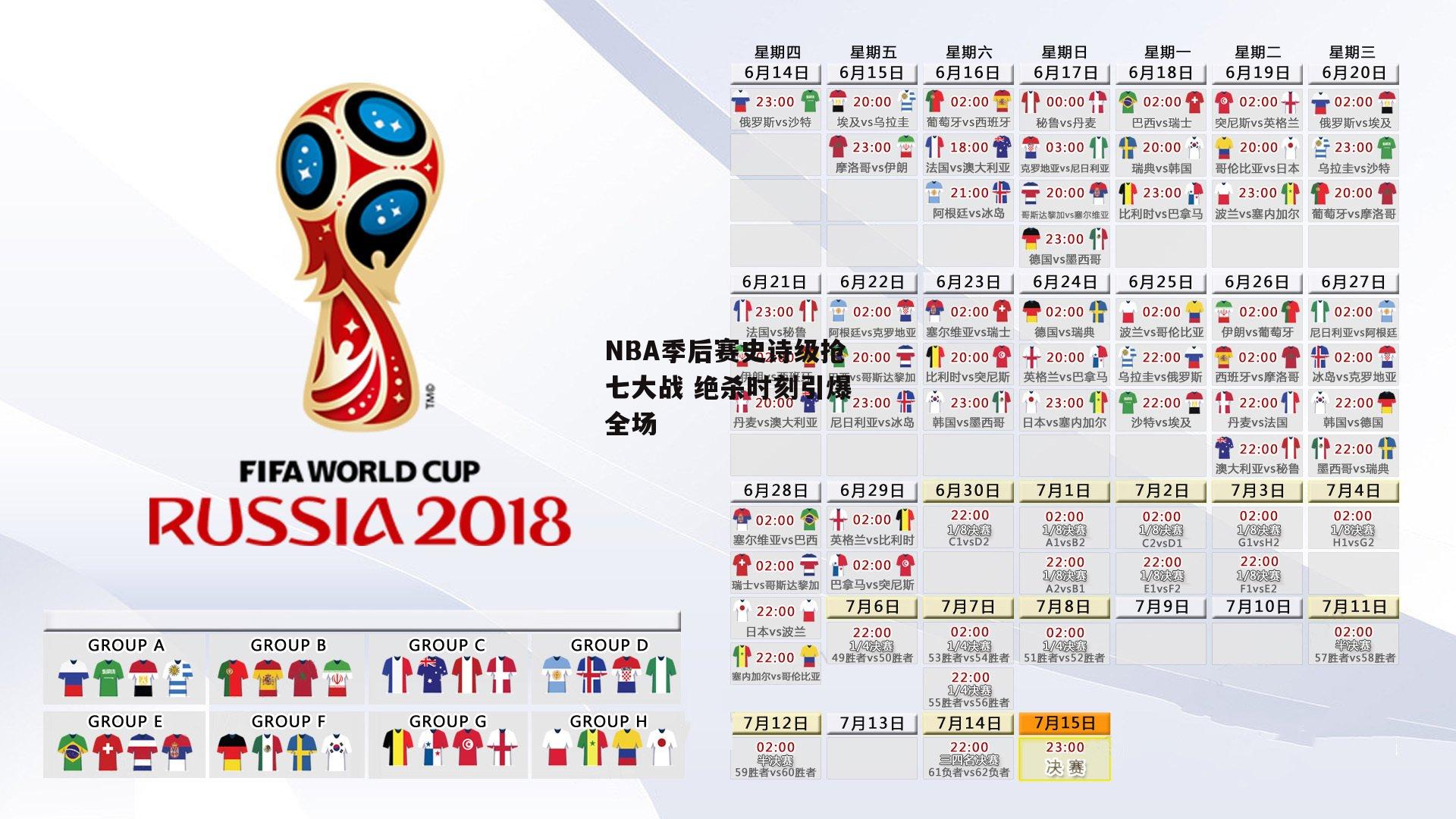 NBA季后赛史诗级抢七大战 绝杀时刻引爆全场